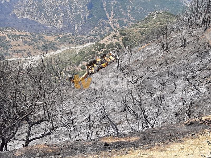 Φωκίδα: Νεκρός χειριστής μπουλντόζας που έπεσε στο γκρεμό
