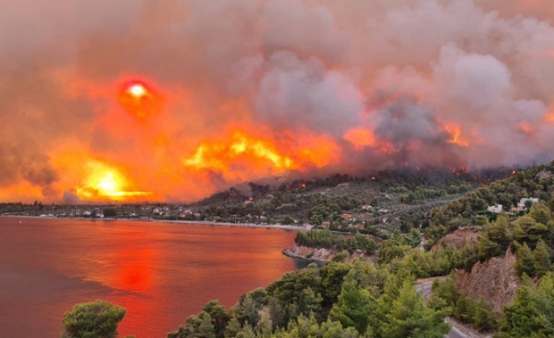Έσβησε από τον χάρτη η βόρεια Εύβοια