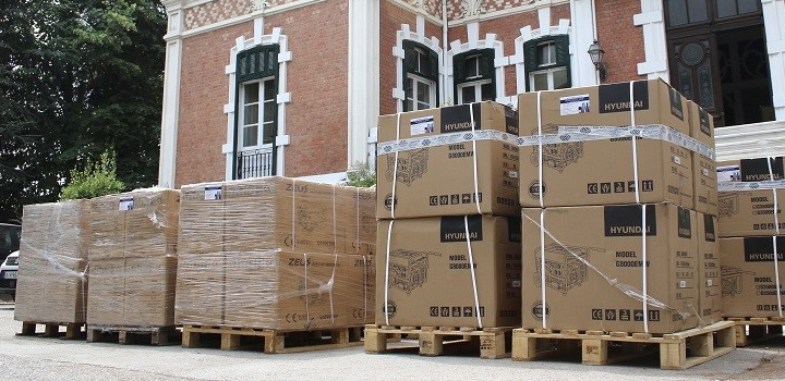 54 γεννήτριες για τους πυρόπληκτους της Εύβοιας από την Περιφέρεια Κεντρικής Μακεδονίας