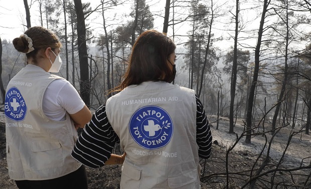 Οι ΓτΚ στο πλευρό των πυρόπληκτων συνανθρώπων μας