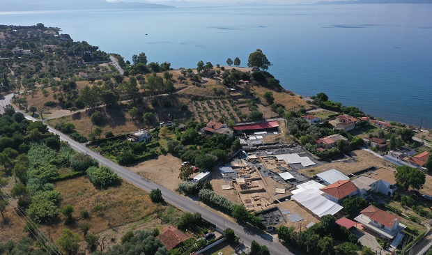 Ελληνο-Ελβετικές ανασκαφές 2021 στο ιερό της Αμαρυσίας Αρτέμιδος στην Αμάρυνθο