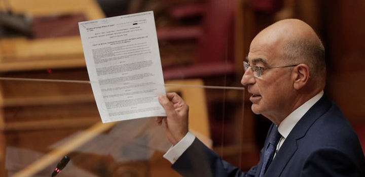 Ν. Δένδιας: «Αυτός είναι ο νέος ισχυρισμός της Τουρκίας για την αποστρατιωτικοποίηση των νησιών»