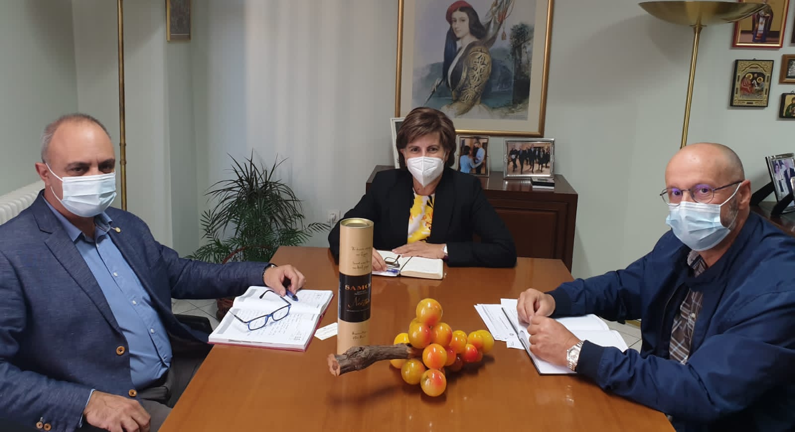 Άνοιγμα σε οινοτουρισμό και ενίσχυση οινικού brand για τον ΕΟΣ Σάμου