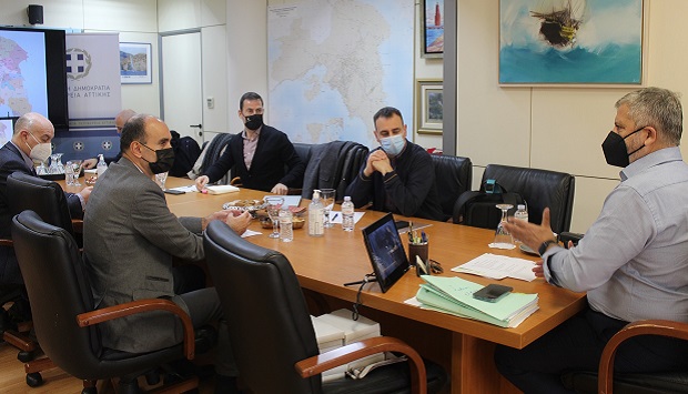 Ο Σχεδιασμός του νέου ΕΣΠΑ 2021-27 στο επίκεντρο της συνάντησης του Περιφερειάρχη Αττικής Γ. Πατούλη και του Ειδικού Γραμματέα Διαχείρισης Προγραμμάτων Ευρωπαϊκού Ταμείου Περιφερειακής Ανάπτυξης και Ταμείου Συνοχής, Γ. Ζερβού