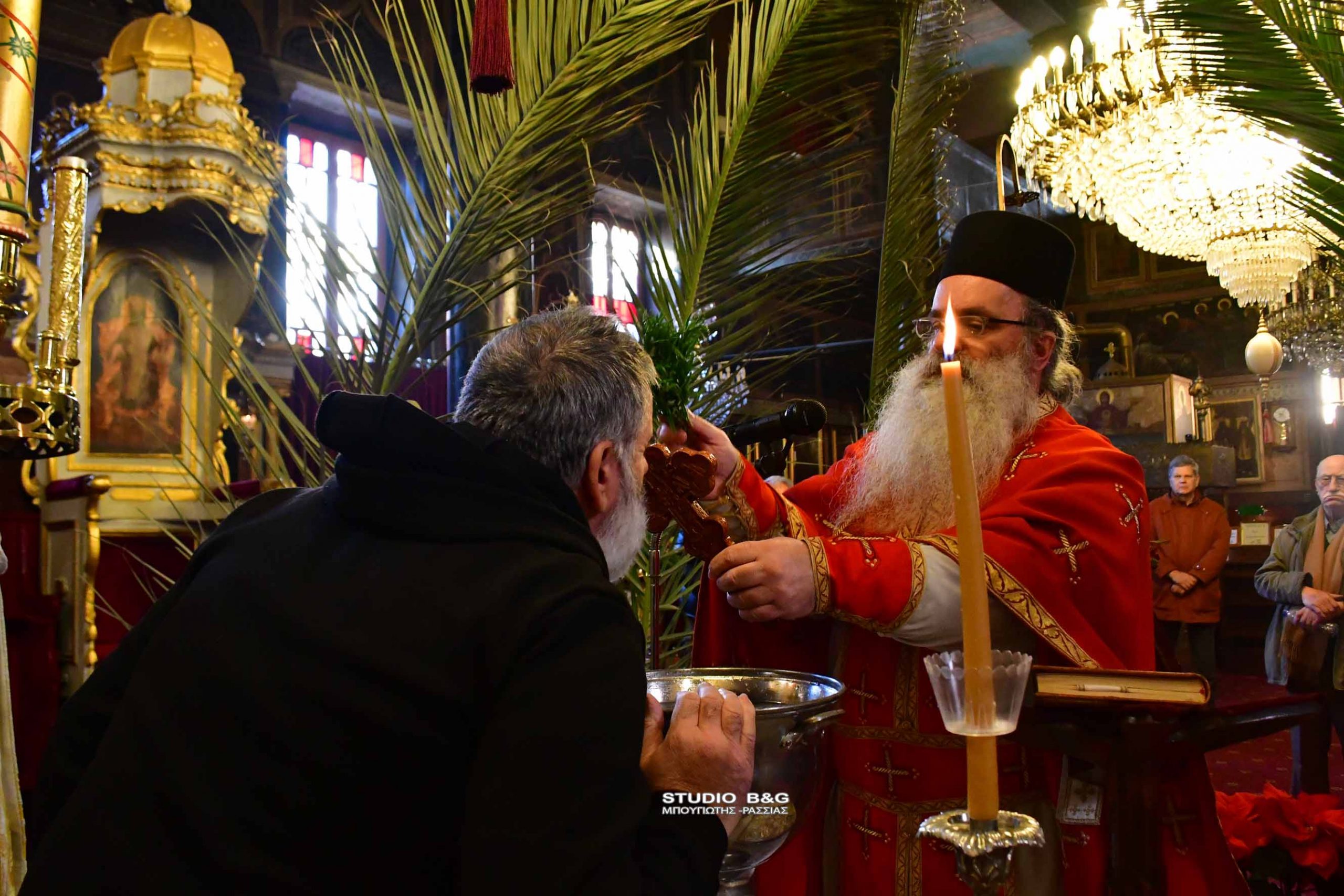 Ο πρωταγιασμός των Θεοφανίων στο Ναύπλιο (φωτο-video)