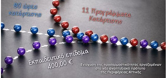 ΕΒΕΑ: Επιδοτούμενο Πρόγραμμα Κατάρτισης εργαζομένων