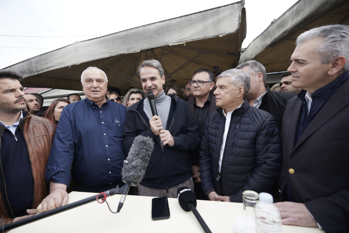 Μητσοτάκης από Πλατύκαμπο: “Θέλουμε πρωταθλητή στην Ευρώπη τον Πρωτογενή Τομέα”