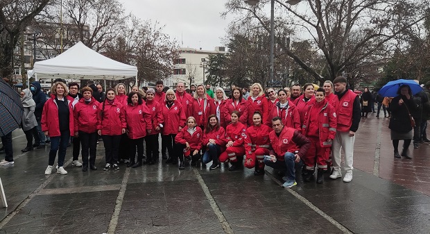 Ελληνικός Ερυθρός Σταυρός: Τεράστια η προσφορά των εθελοντών στην αντιμετώπιση του τραγικού δυστυχήματος στα Τέμπη