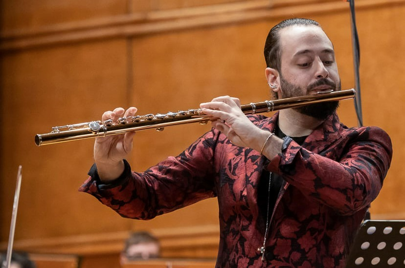 Στο Μεσολόγγι ο διεθνής φλαουτίστας Στάθης Καραπάνος με την ΚΟΑ για τον εορτασμό της επετείου της Εξόδου