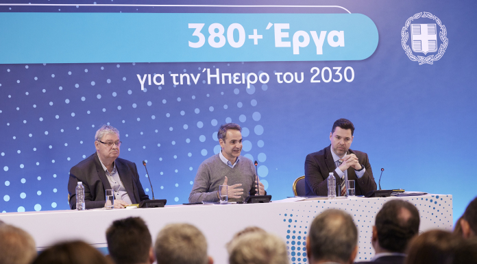 Κ. Μητσοτάκης: Παρουσίαση του Αναπτυξιακού Προγράμματος για την Ήπειρο – 380 έργα προϋπολογισμού 2,7 δισ. ευρώ