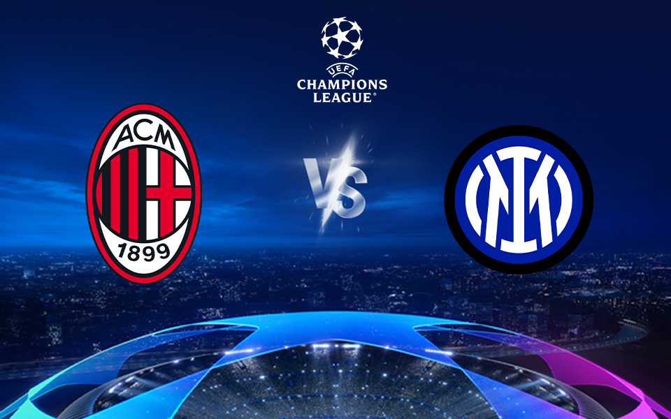 LIVE: Μίλαν – Ίντερ | Champions League (MEGA)