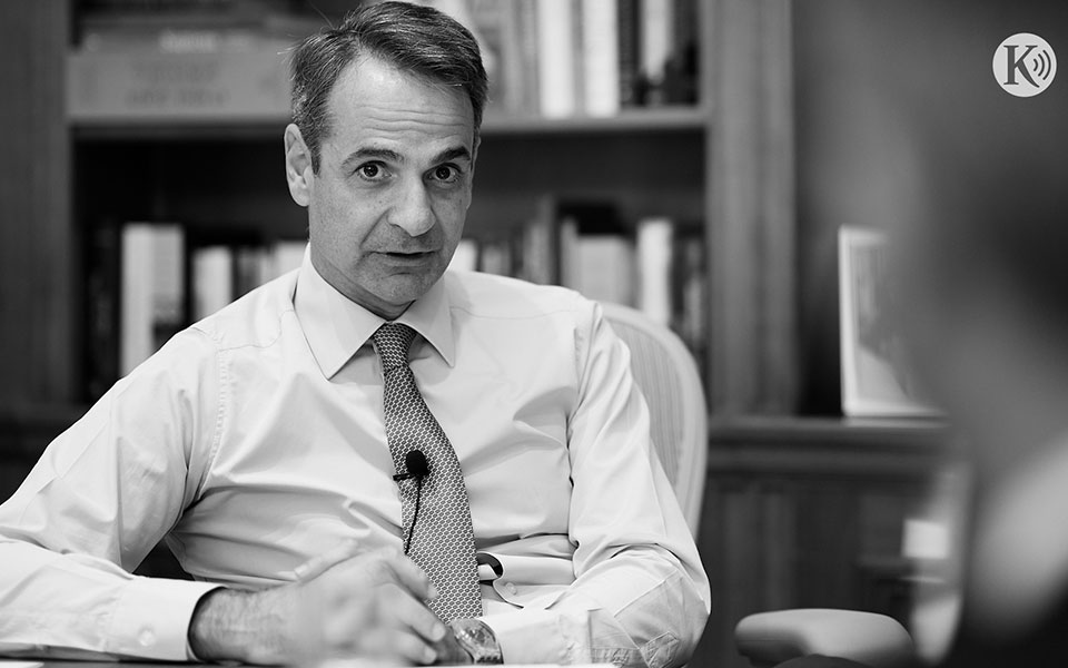 Συνέντευξη του Κυριάκου Μητσοτάκη στο κεντρικό δελτίο ειδήσεων του Alpha