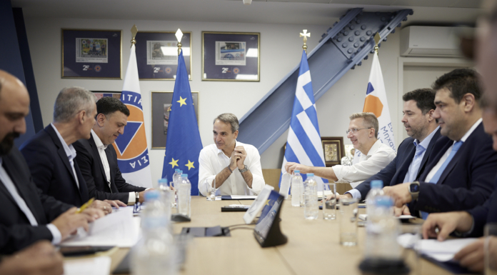 Κυρ. Μητσοτάκης στο υπ. Πολιτικής Προστασίας: “Θα ενισχύσουμε την Πυροσβεστική με νέα αεροσκάφη, ελικόπτερα, και άλλα πολλά μέσα”