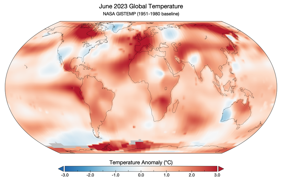 H NASA στη μάχη της υπερθέρμανσης της Γης