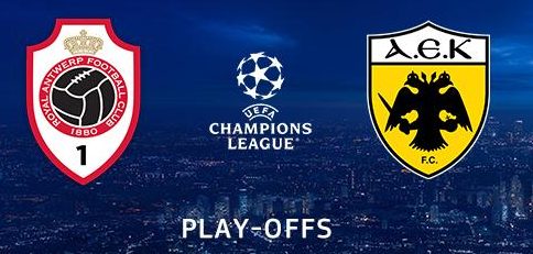 LIVE: Αντβέρπ – ΑΕΚ | Champions League playoffs