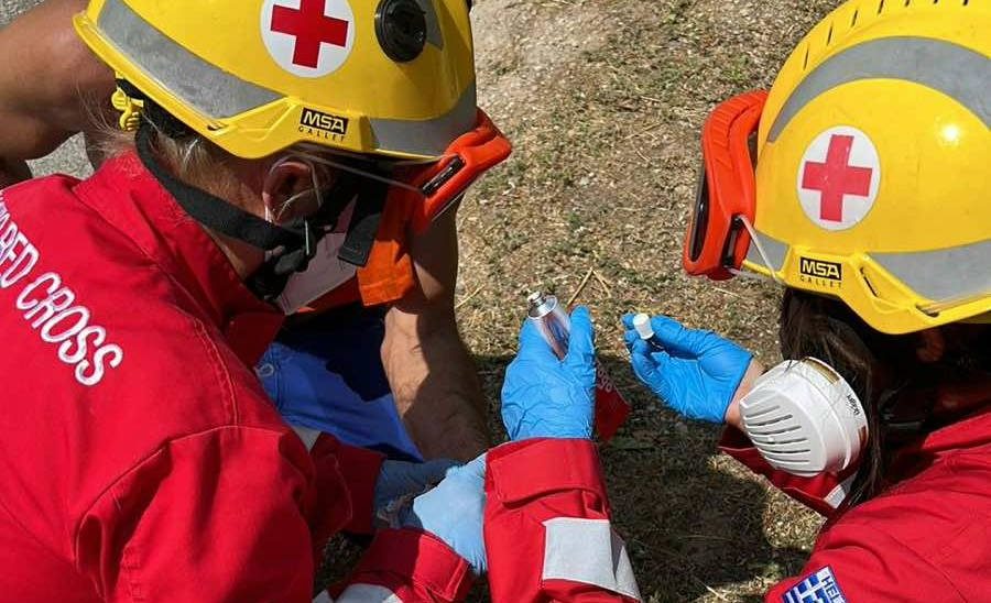 Ελληνικός Ερυθρός Σταυρός: Συγκέντρωση χρημάτων και τροφίμων για τους πυρόπληκτους της χώρας