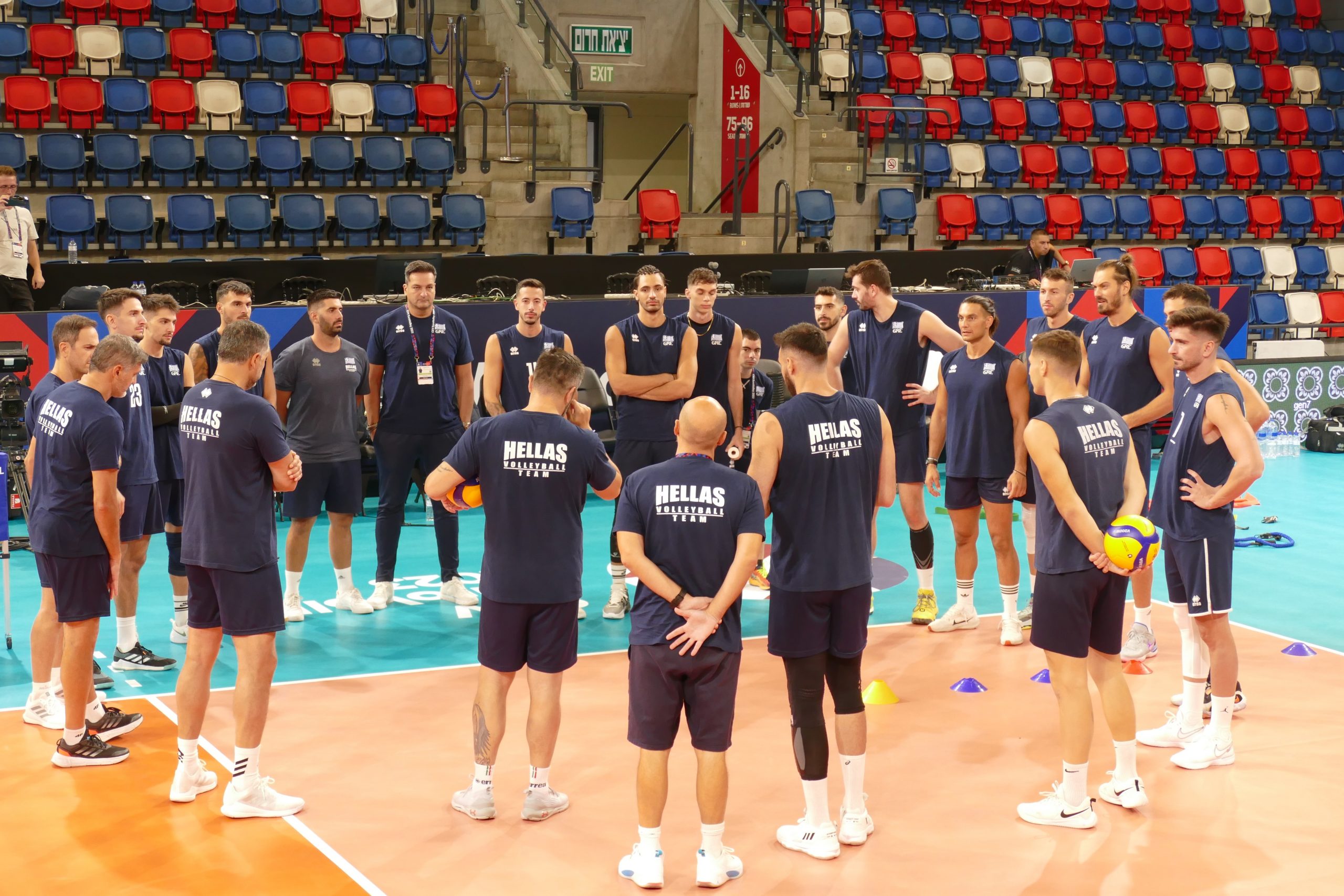 EuroVolley: Έτοιμη η Εθνική ανδρών για το πρώτο σερβίς κόντρα στο Ισραήλ – Το πρόγραμμα