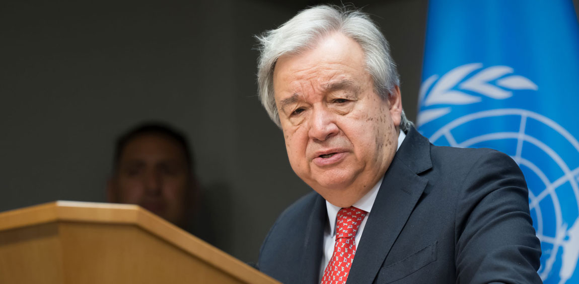 Αντ. Γκουτέρες: Η εποχή της υπερθέρμανσης του πλανήτη έχει τελειώσει… η εποχή του παγκόσμιου βρασμού έφτασε