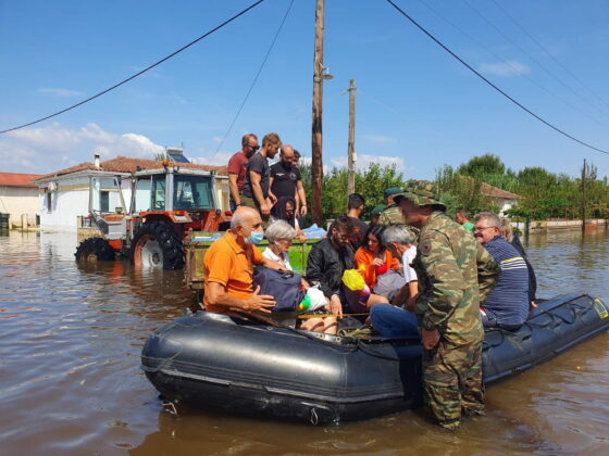 Η Συνδρομή Ενόπλων Δυνάμεων στην Αντιμετώπιση των Επιπτώσεων της Κακοκαιρίας στην Θεσσαλία