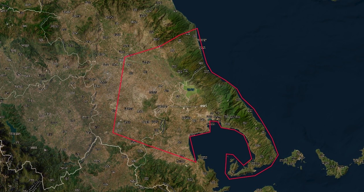 Ενεργοποίηση της Υπηρεσίας Copernicus/Emergency Management Service – Mapping της ΕΕ Εικόνες αποκάλυψης σε Βόλο, Πήλιο, Λάρισα και Σκιάθο