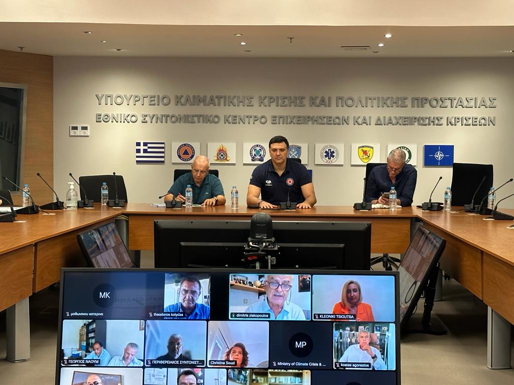 Β. Κικίλιας: Σε ύψιστη εγρήγορση όλος ο μηχανισμός Πολιτικής Προστασίας για τα επικείμενα έντονα καιρικά φαινόμενα