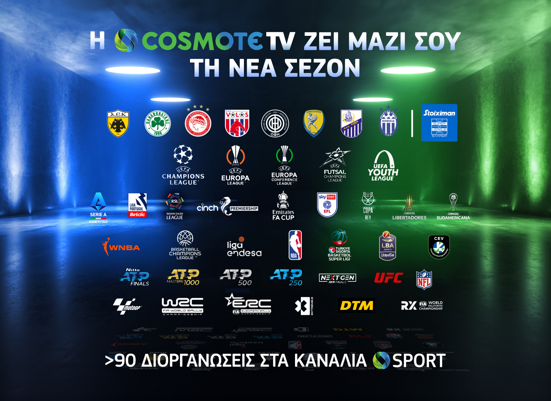 «Μπλοκάρουν δυναμικά» την πειρατεία Cosmote TV και Nova
