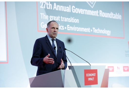 Γ. Γεραπετρίτης στον Economist: Η Ελλάδα θα είναι πάντα υπέρ της ειρηνικής επίλυσης των διαφορών