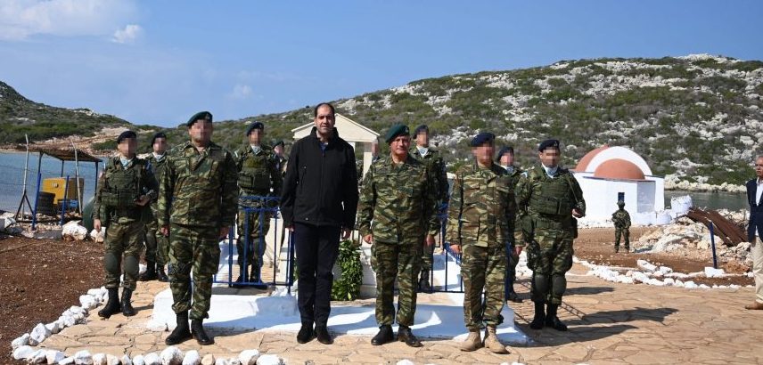 Επίσκεψη ΥΦΕΘΑ Ιωάννη Κεφαλογιάννη σε Ρω, Στρογγύλη, και Καστελλόριζο