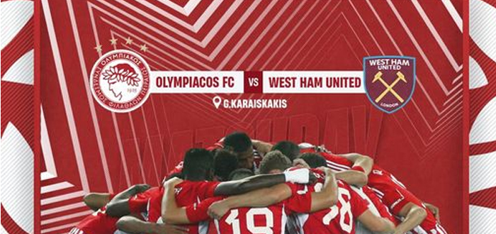 LIVE: Ολυμπιακός – Γουέστ Χαμ | UEFA Europa League