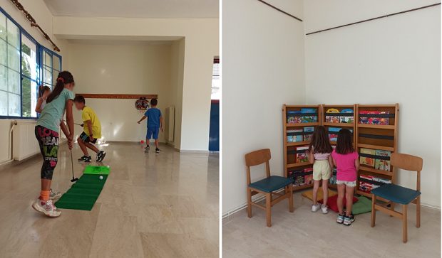 Το έκτακτο Κέντρο Ολιστικής Υποστήριξης και Φροντίδας Παιδιών και Οικογενειών του Οργανισμού «Το Χαμόγελο του Παιδιού», στον Δήμο Παλαμά Καρδίτσας, υποδέχεται μικρούς και μεγάλους
