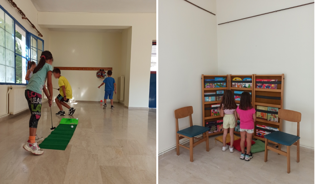 Το έκτακτο Κέντρο Ολιστικής Υποστήριξης και Φροντίδας Παιδιών και Οικογενειών του Οργανισμού «Το Χαμόγελο του Παιδιού», στον Δήμο Παλαμά Καρδίτσας, υποδέχεται μικρούς και μεγάλους