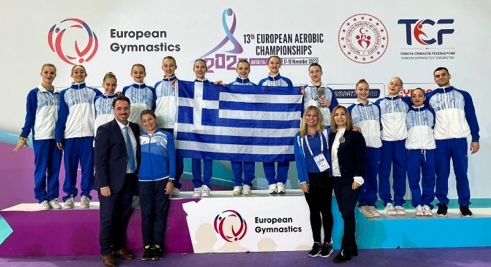 ΑΕΡΟΒΙΚΗ: Εξαιρετικές εμφανίσεις και πολύ καλά πλασαρίσματα στους τελικούς του ευρωπαϊκού αεροβικής