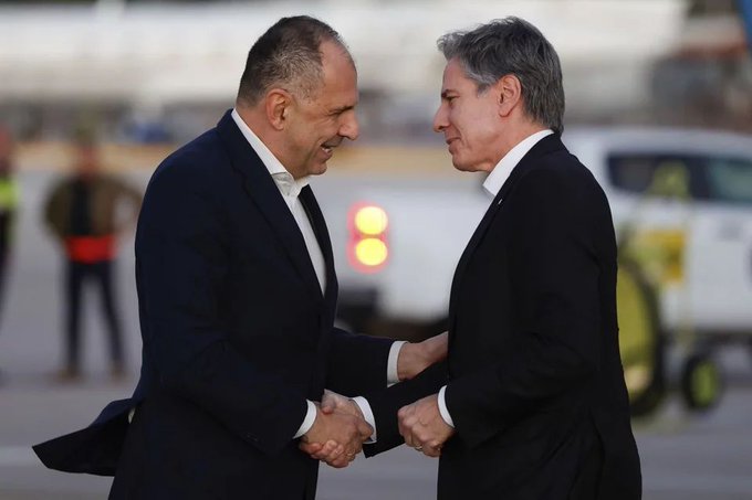 Γ. Γεραπετρίτης και Α. Μπλίνκεν εγκαινιάζουν τον 5ο Στρατηγικό Διάλογο ΗΠΑ-Ελλάδας στο Στέιτ Ντιπάρτμεντ