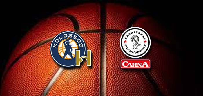 Live streaming: Κολοσσός H Hotels – Απόλλων Carna, Τι λένε οι αριθμοί (EPT Sports)
