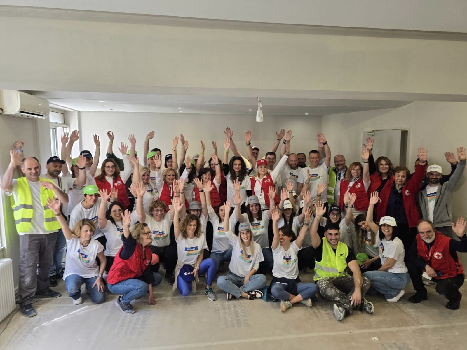 O Ελληνικός Ερυθρός Σταυρός και η HELLENiQ ENERGY δημιουργούν χώρο Πολλαπλών Κοινωνικών Δράσεων για τους ευάλωτους συμπολίτες μας