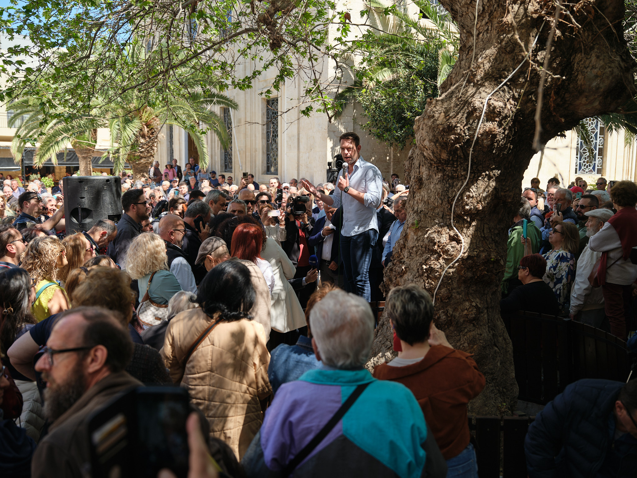 Στ. Κασσελάκης από την Κρήτη: “Έχουμε μήνυμα, έχουμε κίνημα!”