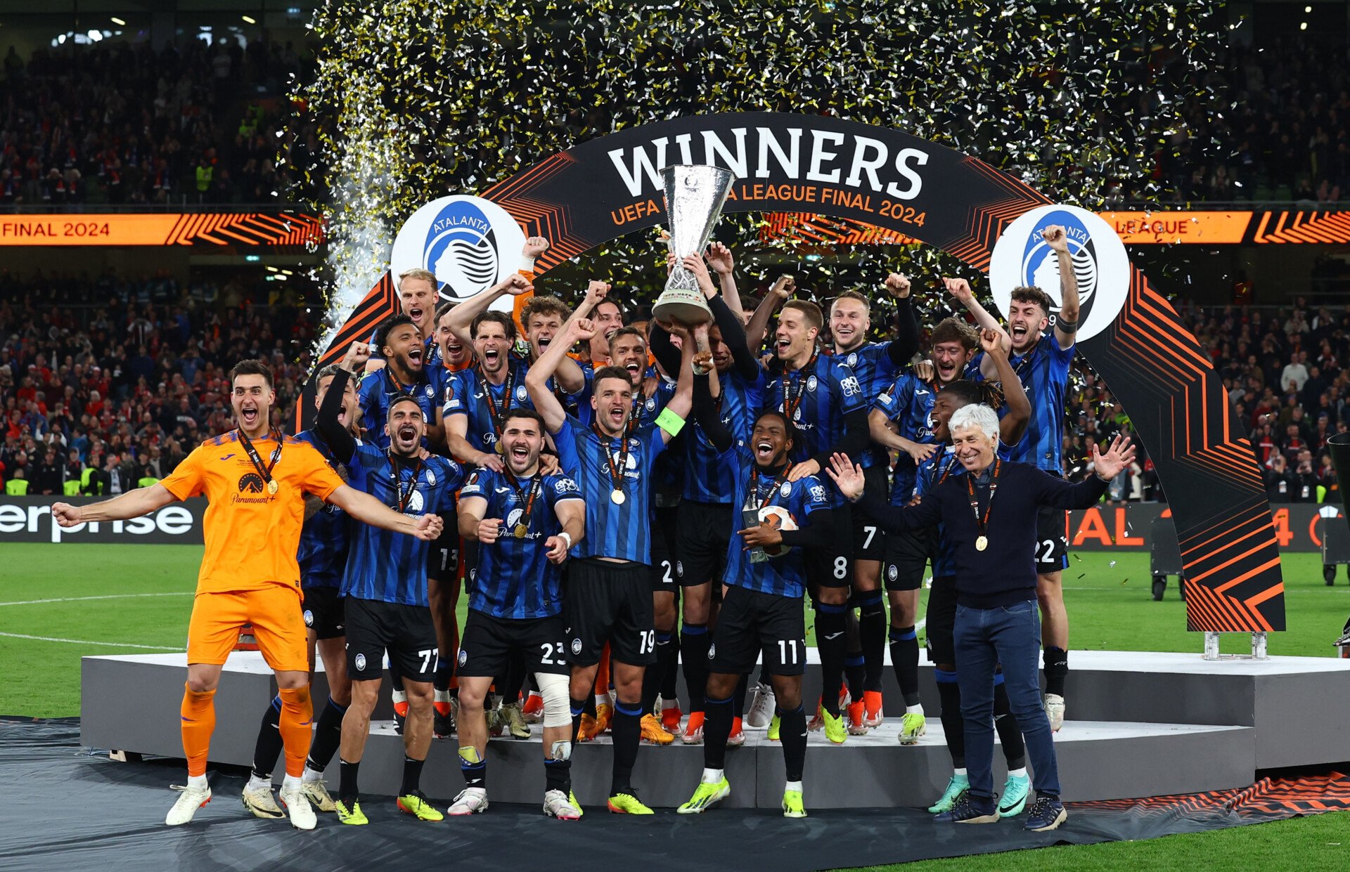Σάρωσε η Αταλάντα στον τελικό του Europa League και σήκωσε την κούπα!