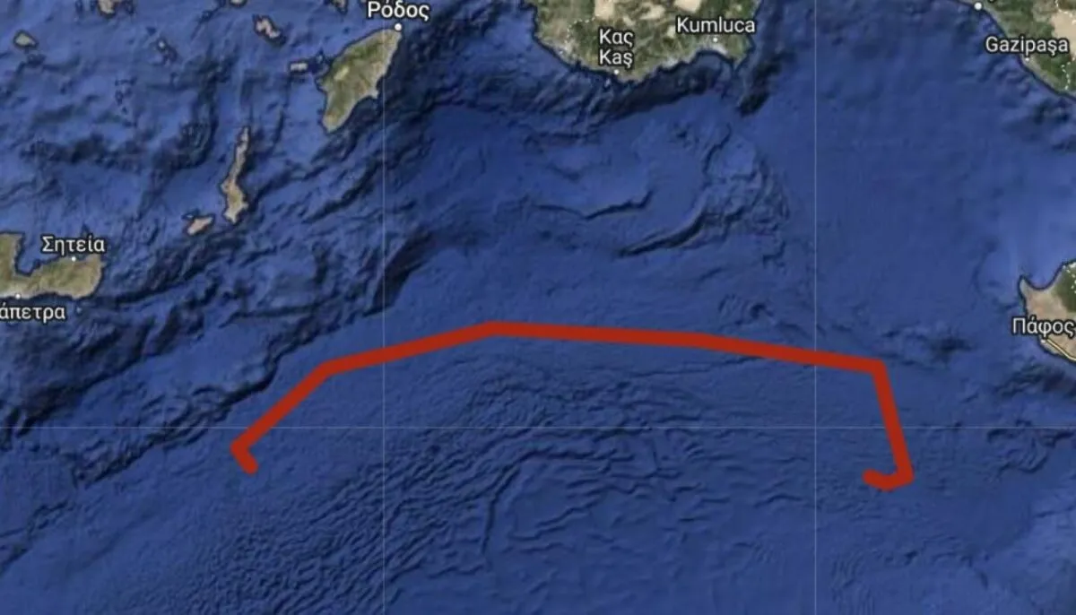 Η Τουρκία εξέδωσε νέα NAVTEX με την οποία αναγγέλλει τις εργασίες πόντισης καλωδίου: Στην ανατολική Μεσόγειο σε περιοχή που βαφτίζει δήθεν …«τουρκική υφαλοκρηπίδα»