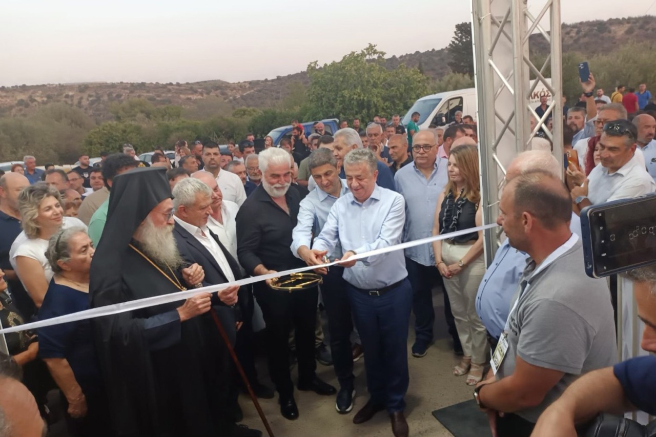 Στ. Αρναουτάκης: «Η παραγωγική βάση της Κρήτης είναι ο αγροτικός τομέας. Να επιταχυνθεί η εκτροπή του Πλατύ Ποταμού»