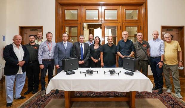 Ο Δήμος Πειραιά απέκτησε 2 υπερσύγχρονης τεχνολογίας drones για αεροπεριπολίες