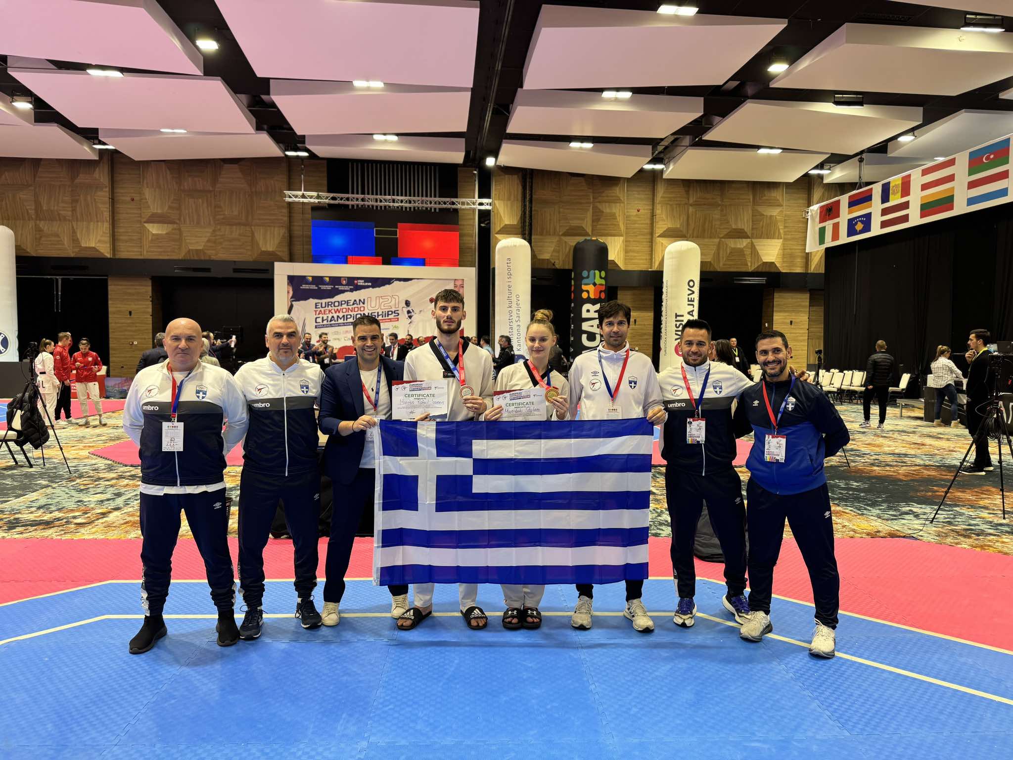 Πρωταθλήτρια Ευρώπης στους U21 η Στέλλα Μαρεντάκη – «Ασημένιος» ο Μαρέτης