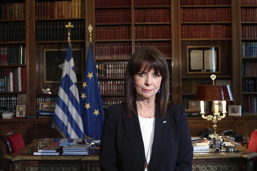 Μήνυμα της Προέδρου της Δημοκρατίας Κατερίνας Σακελλαροπούλου στους απόδημους Έλληνες με την ευκαιρία των εορτών των Χριστουγέννων και του Νέου Έτους
