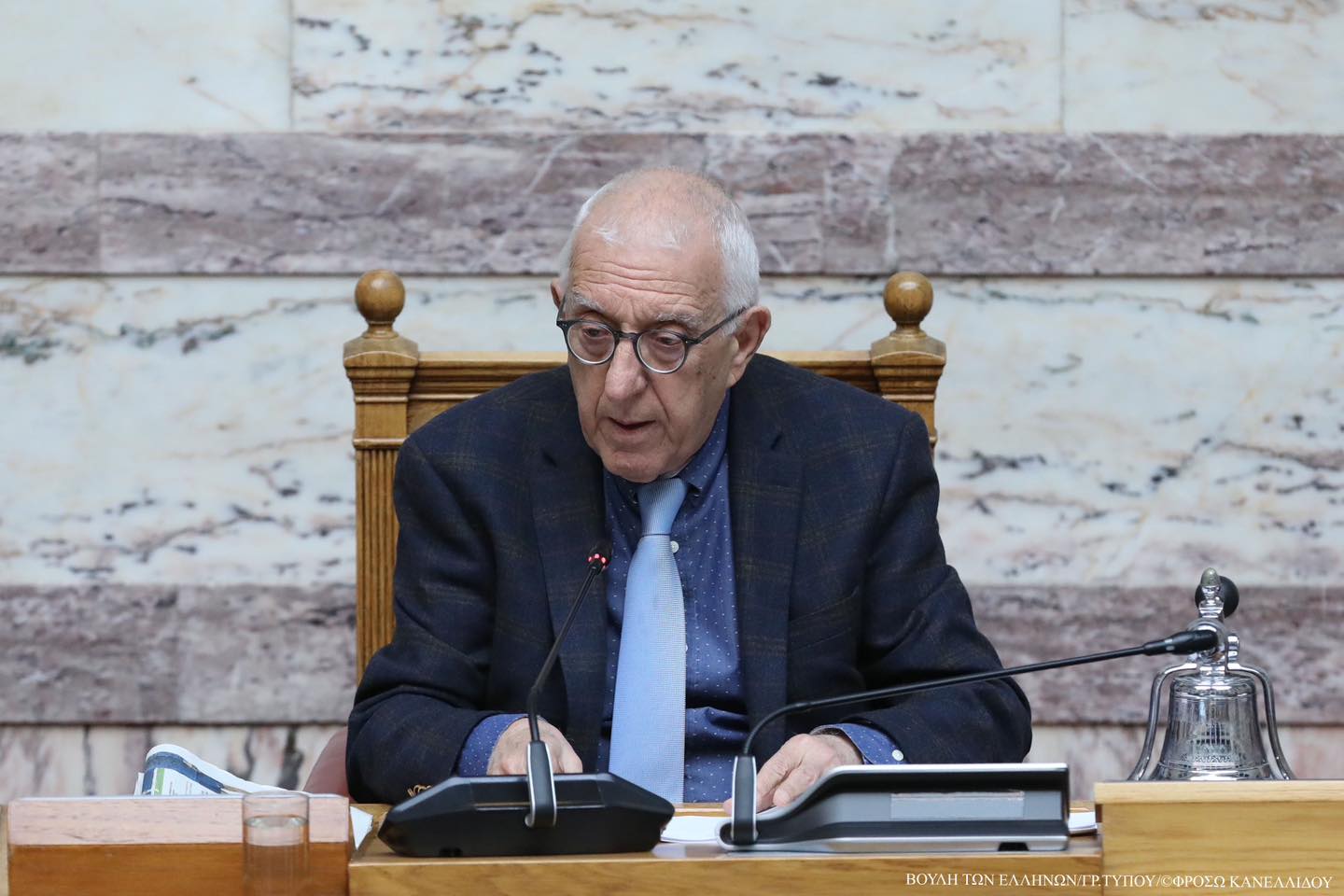 Συλλυπητήρια του Προέδρου της Βουλής για το θάνατο του Δημήτρη Πιπεργιά