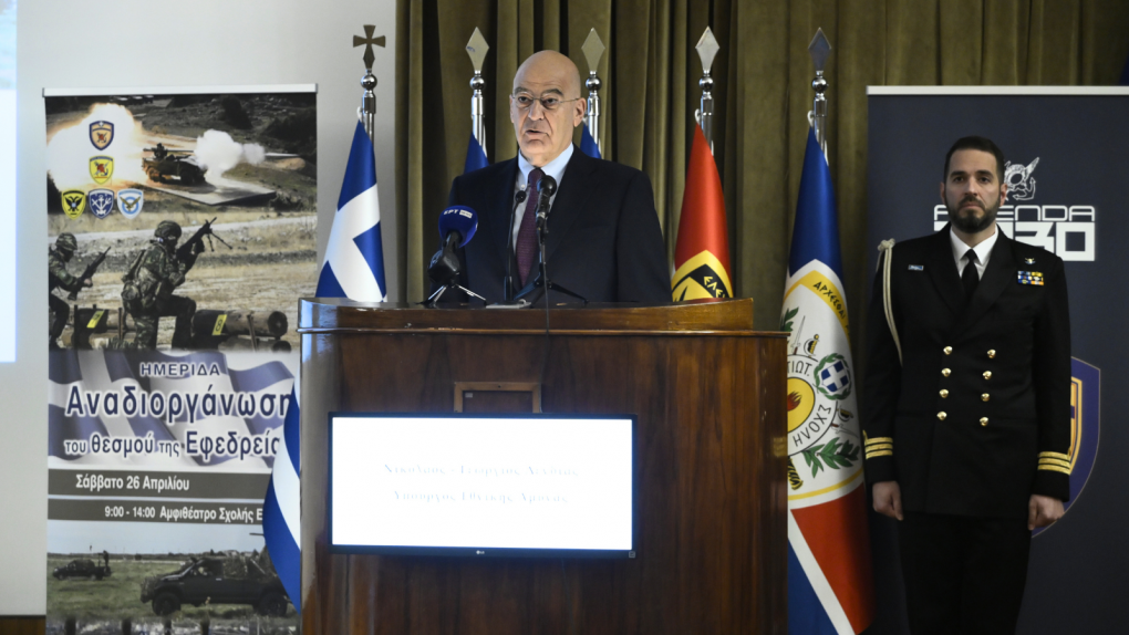 Ν. Δένδιας: Στόχος σε 5 χρόνια μια δύναμη 150.000 ενεργών εθελοντών εφέδρων