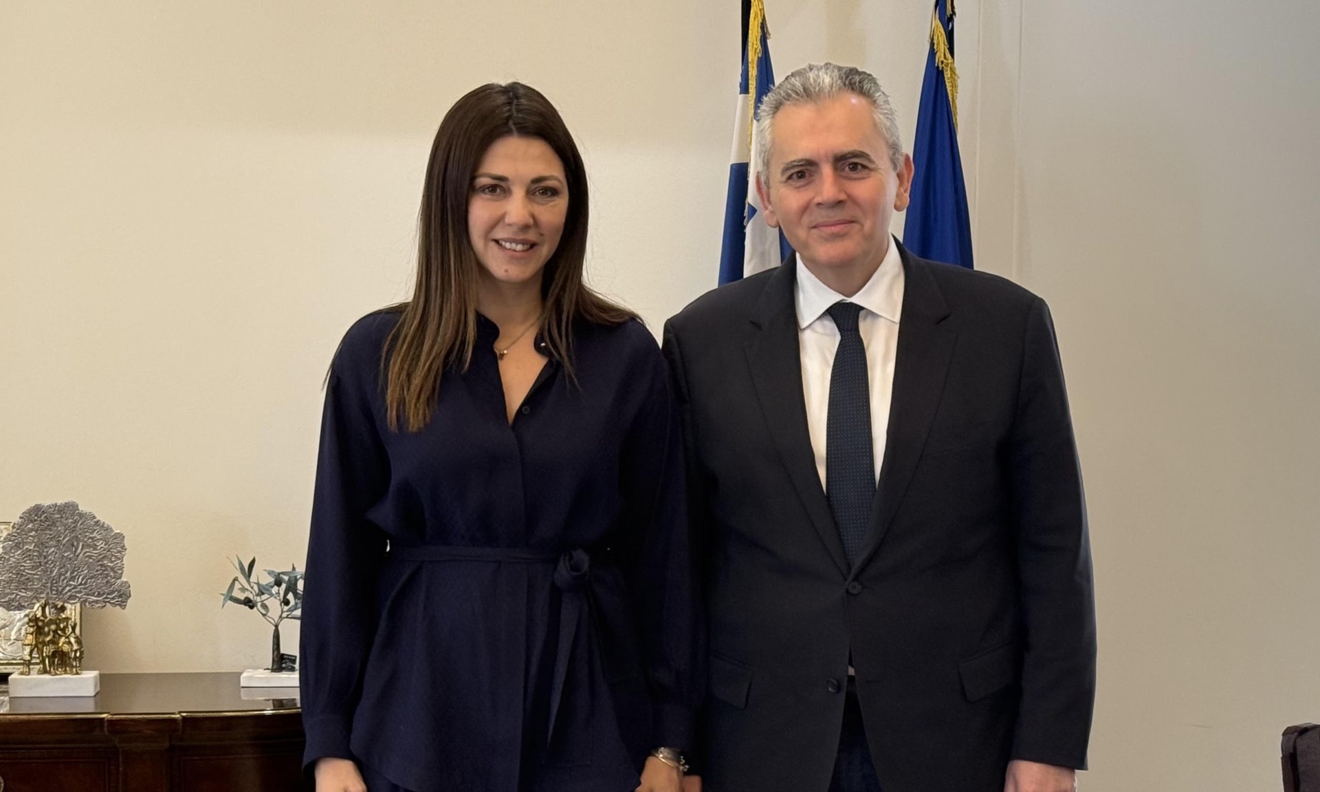 Μ. Χαρακόπουλος με Υπουργό Παιδείας: Η Παιδεία να προάγει τις ανθρωπιστικές αξίες