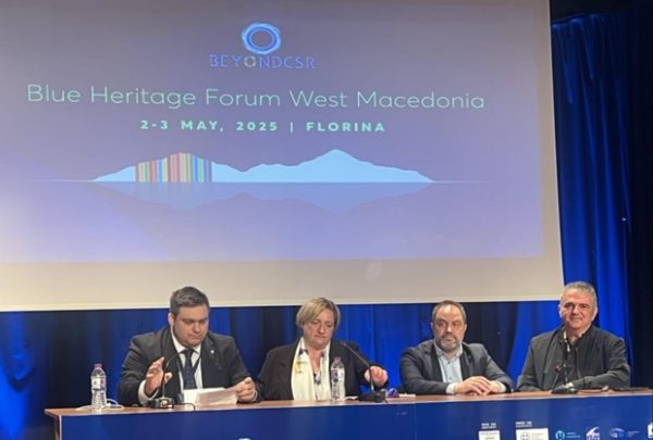 Ο Πρόεδρος ΚΕΕΕ, Γ. Βουτσινάς, στη Φλώρινα, μιλά για τη στρατηγική δίκαιης αναπτυξιακής μετάβασης στη μεταλιγνιτική εποχή.