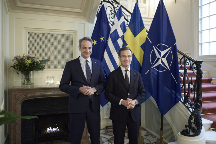 Συνάντηση Κυρ. Μητσοτάκη με Ουλφ Κρίστερσον-Στο επίκεντρο η ενίσχυση των διμερών σχέσεων