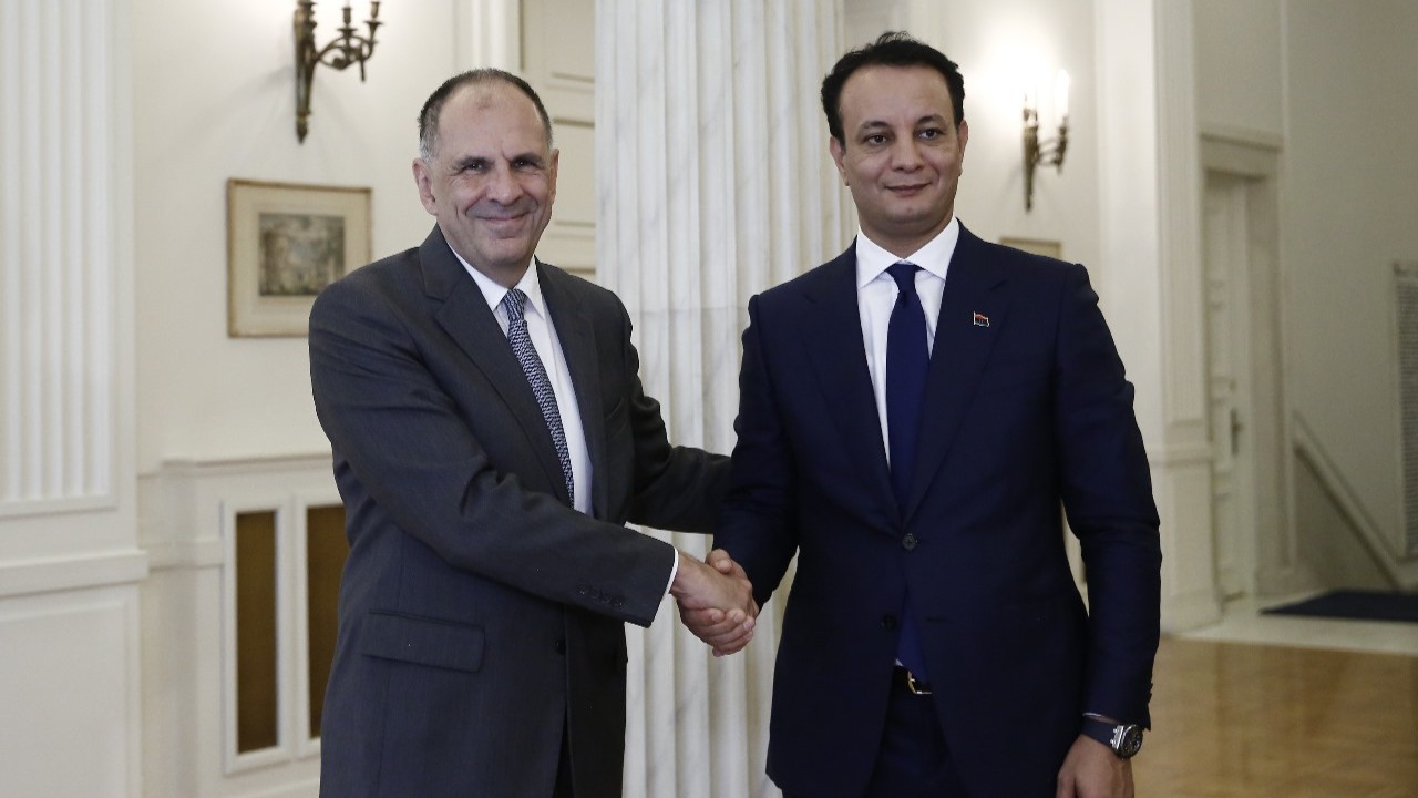 Συνάντηση Γ. Γεραπετρίτη με τον Belgasem Haftar της Λιβύης