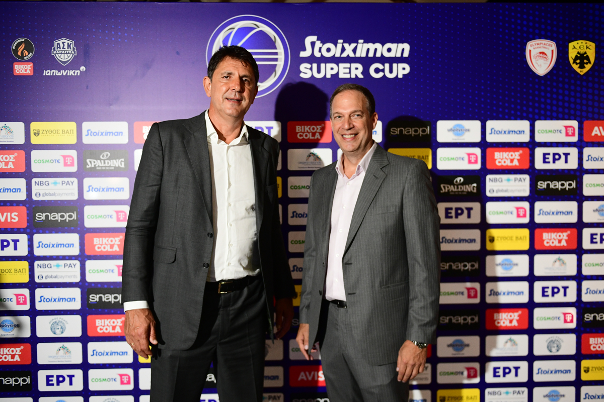 Stoiximan Super Cup: Ξεκινά σήμερα και θα κρίνει και τον πρώτο τίτλο της χρονιάς