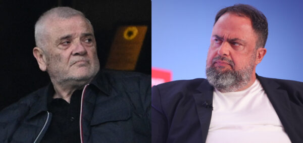 Ο Μαρινάκης και ο Μελισσανίδης σε αντιπαράθεση με τον Κυριάκο Μητσοτάκη, σύμφωνα με το άρθρο.